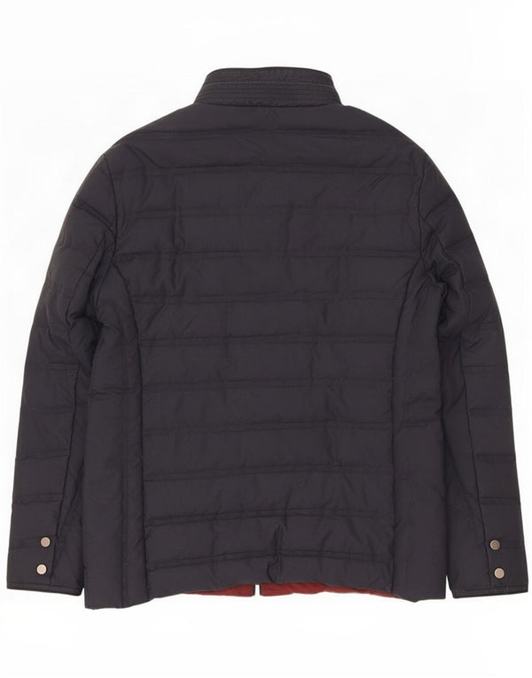 Vintage Mens Padded Jacket UK 44 2XL Navy Blue