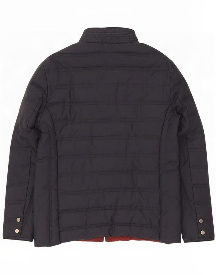 Vintage Mens Padded Jacket UK 44 2XL Navy Blue