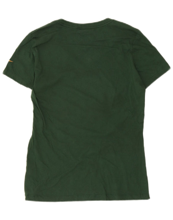 Nike Womens Green Bay Packers Graphic T-Shirt Top UK 14 Large Cotton