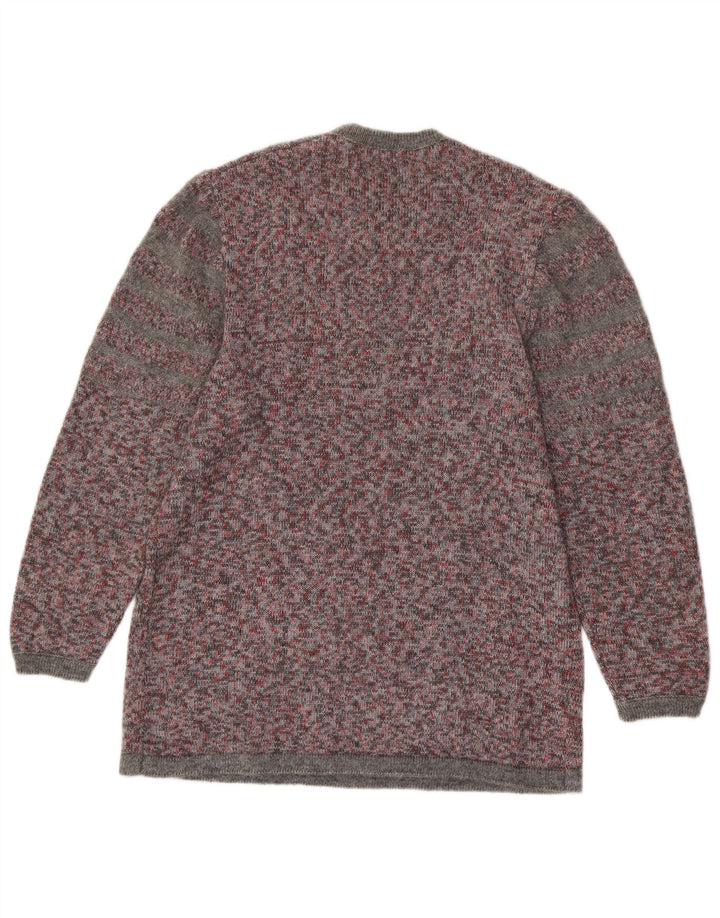 VINTAGE Womens Crew Neck Jumper Sweater UK 16 Large Multicoloured Flecked