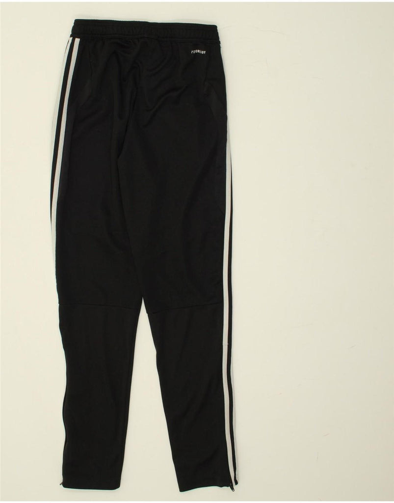 ADIDAS Boys Tracksuit Trousers 13-14 Years Black Polyester | Vintage Adidas | Thrift | Second-Hand Adidas | Used Clothing | Messina Hembry 