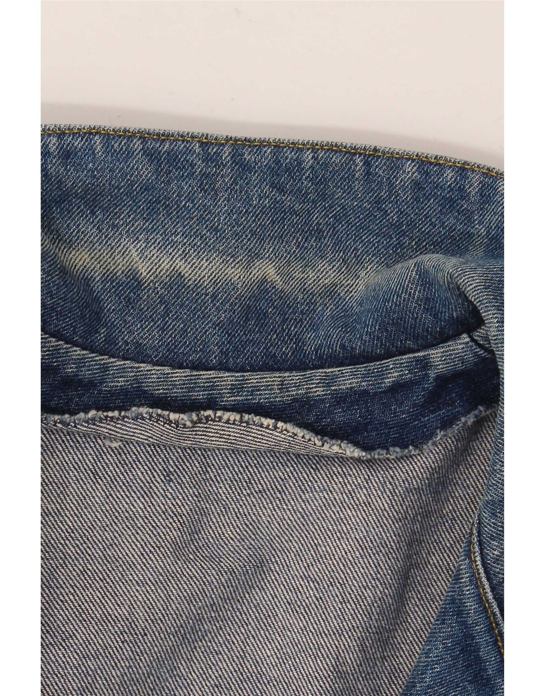 Vintage Womens Oversized 2 Button Denim Blazer Jacket UK 18 XL Blue