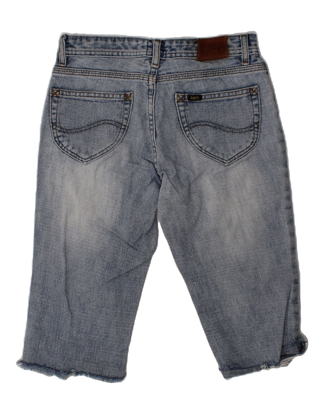 LEE Boys Denim Shorts 11-12 Years W26  Blue Cotton Vintage Lee and Second-Hand Lee from Messina Hembry 