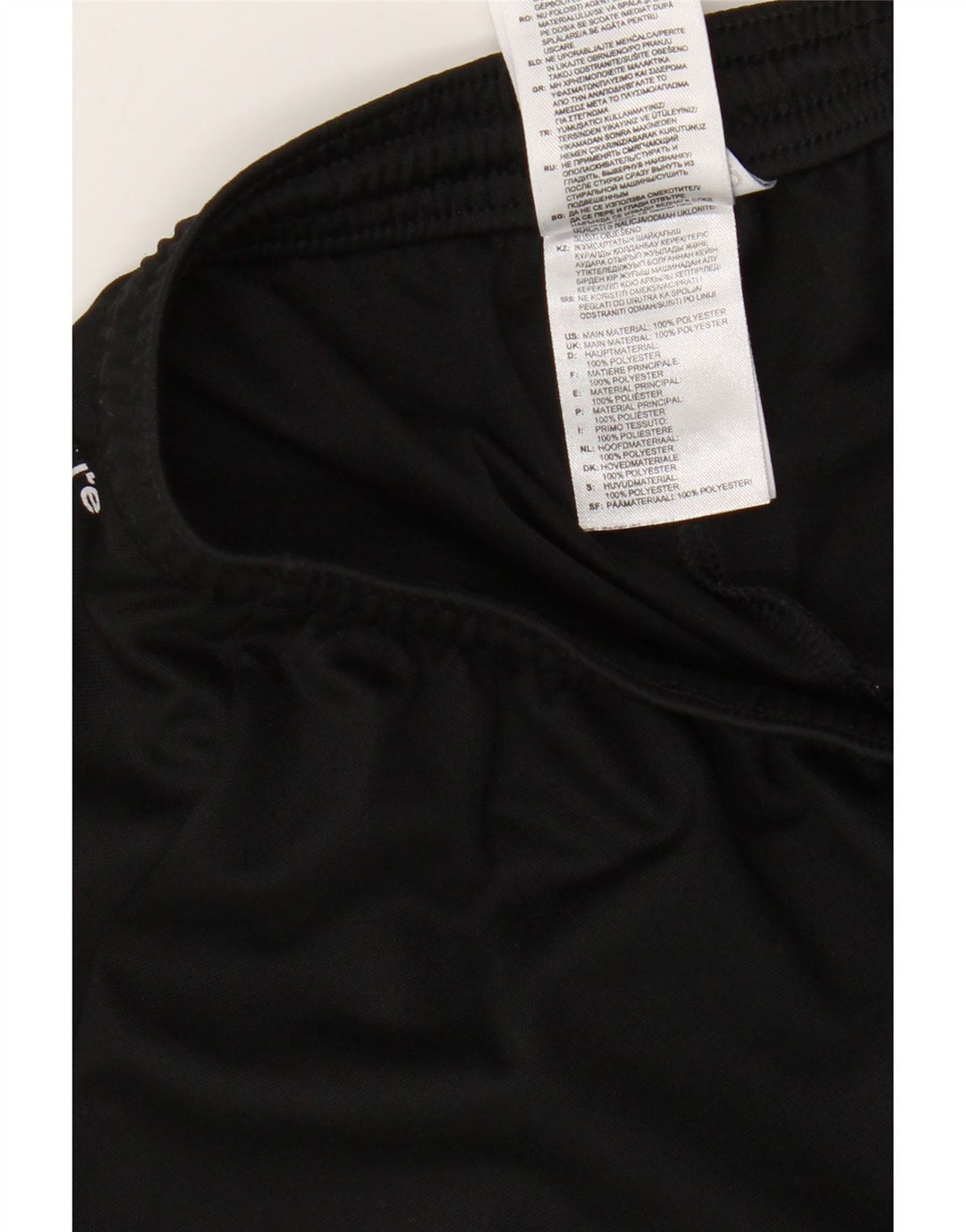 Adidas Boys Climalite Sport Shorts 9-10 Years Small Black Polyester