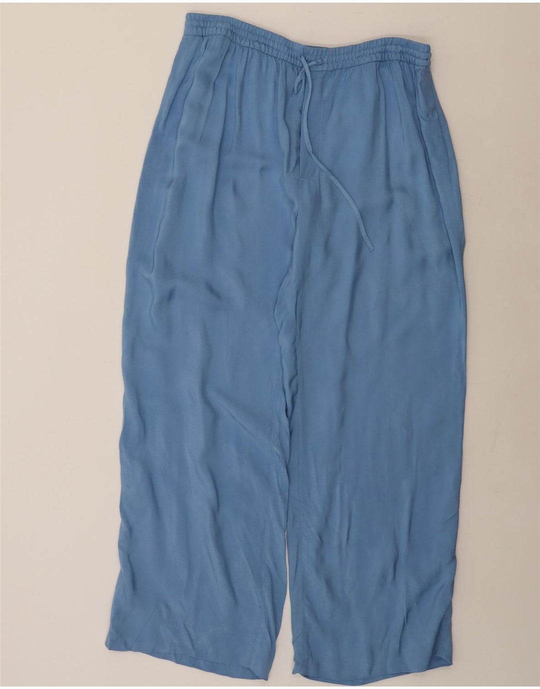 Zara Womens 2 Piece Set UK 20 2XL W40 L31 Blue Viscose