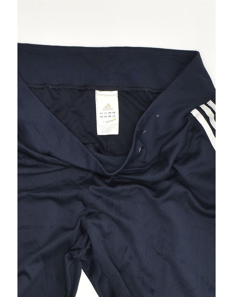 ADIDAS Womens Tracksuit Trousers UK 22 XL Navy Blue Polyester | Vintage Adidas | Thrift | Second-Hand Adidas | Used Clothing | Messina Hembry 