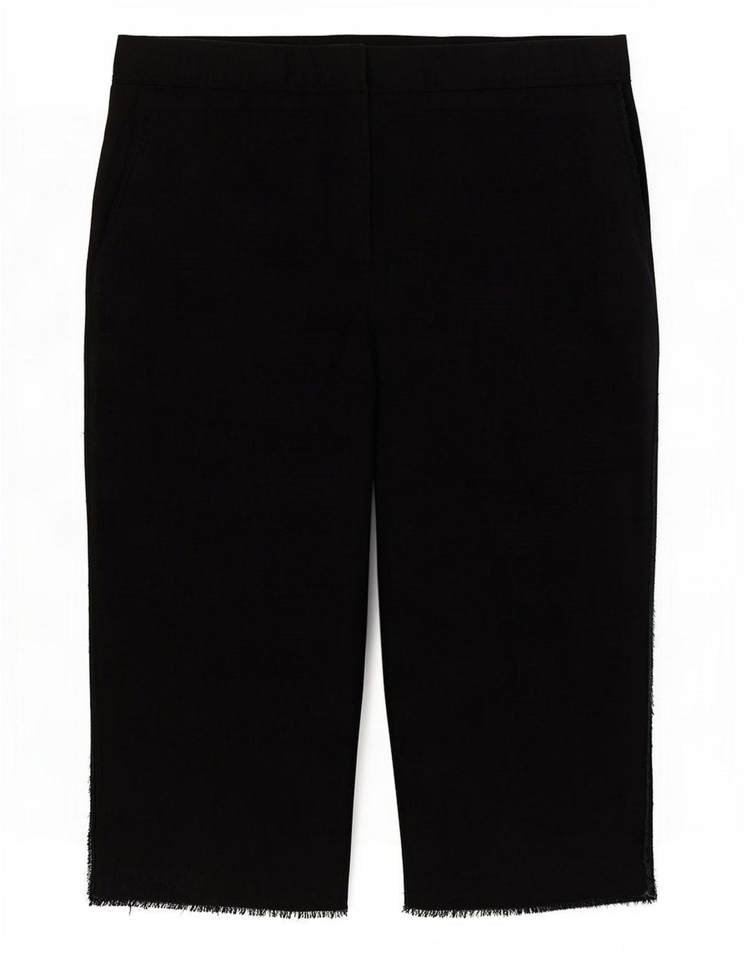 Zara Womens Bermuda Shorts Medium W28 Black Lyocell