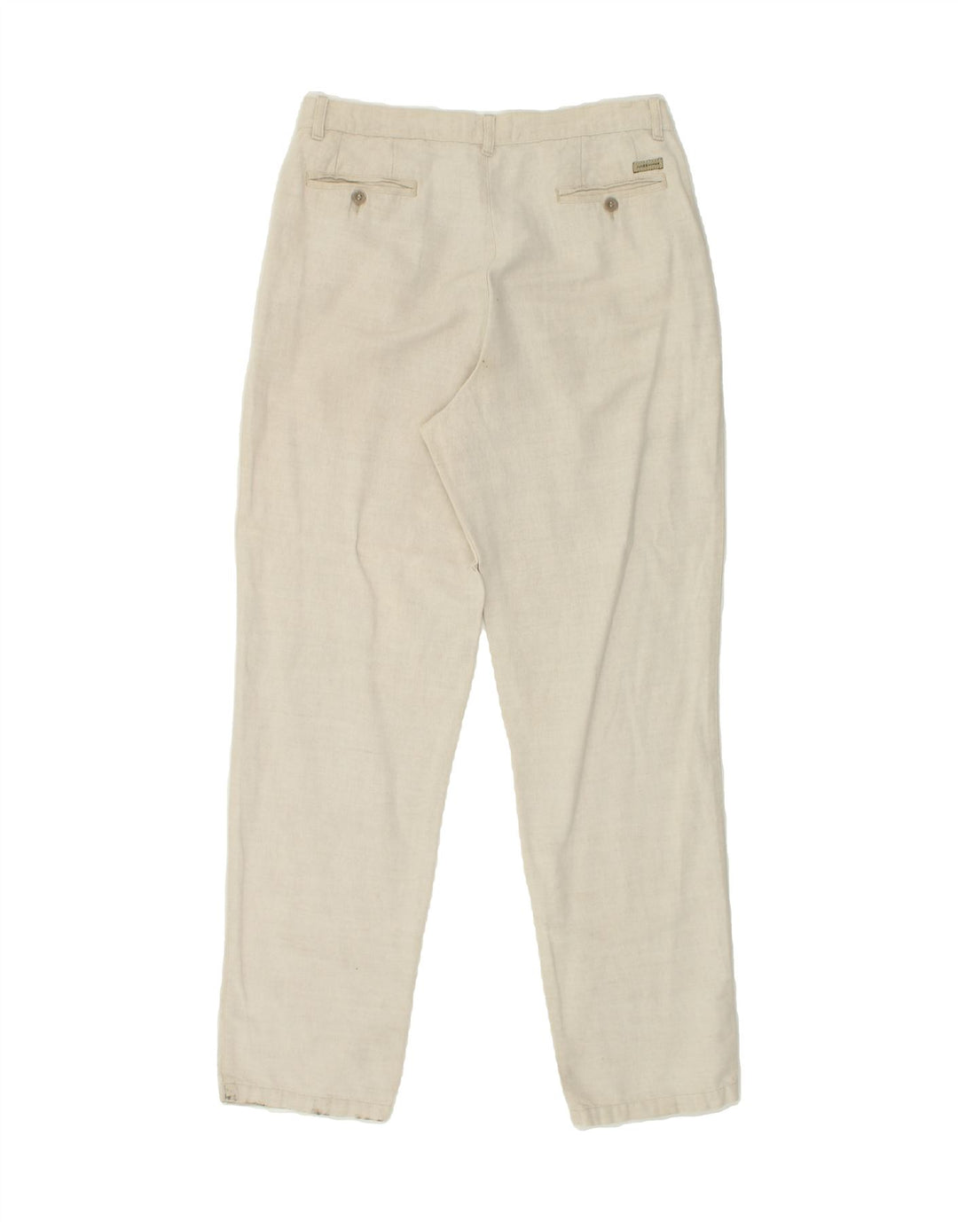 JULES Womens High Waist Tapered Chino Trousers EU 44 XL W34 L32 Beige | Vintage Jules | Thrift | Second-Hand Jules | Used Clothing | Messina Hembry 