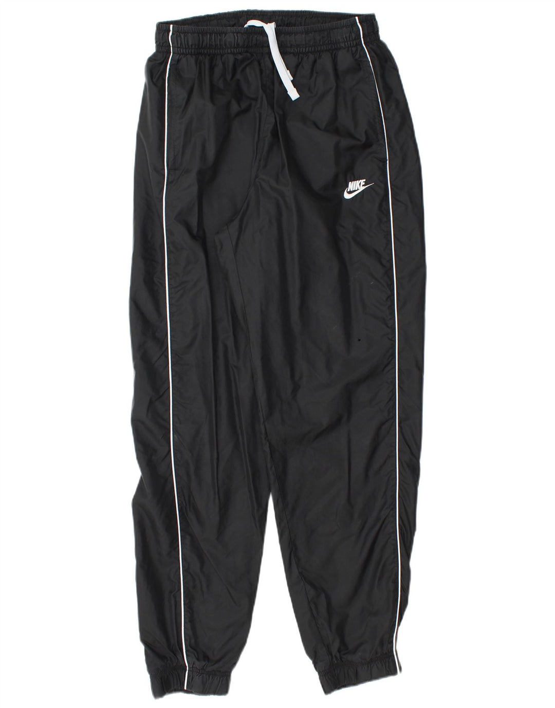 Nike Womens Loose Fit Waterproof Trousers UK 14 Medium Black Nylon
