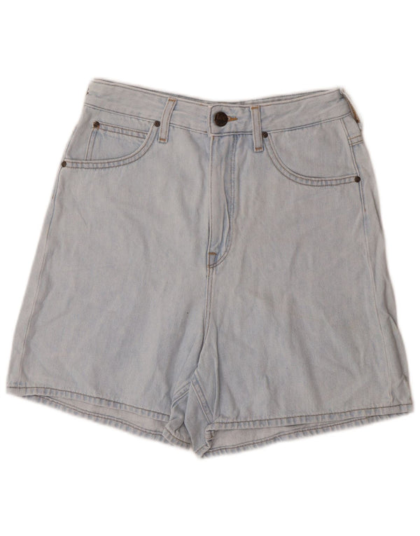 Lee Womens Stella Denim Shorts W27 Small  Blue Cotton