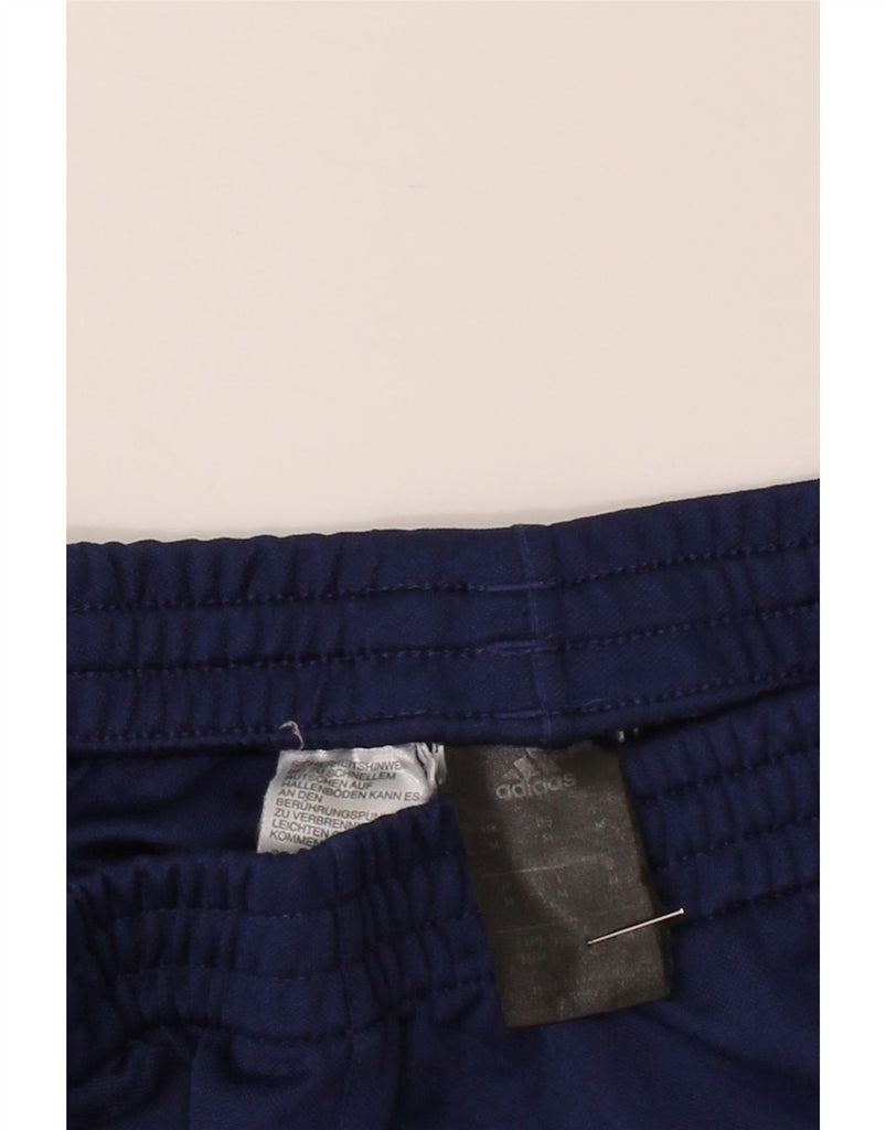 ADIDAS Mens Tracksuit Trousers Medium Navy Blue Striped Polyester Vintage Adidas and Second-Hand Adidas from Messina Hembry 