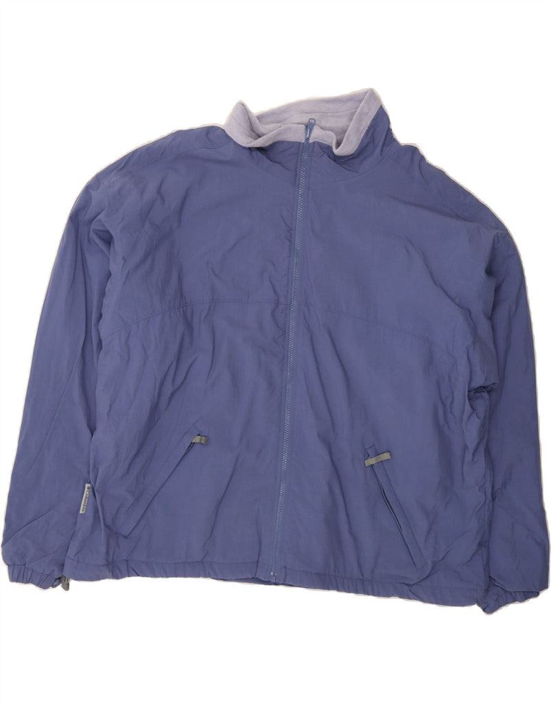 COLUMBIA Womens Interchange Bomber Jacket UK 20 2XL Purple Nylon Vintage Columbia and Second-Hand Columbia from Messina Hembry 