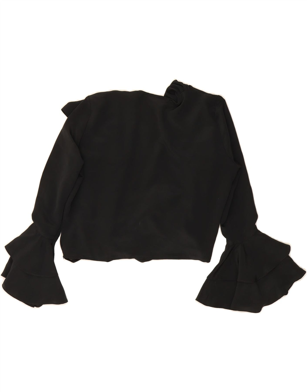 SPORTSTAFF Womens Oversized Asymmetric Cardigan Top UK 10 Small Black Vintage Sportstaff and Second-Hand Sportstaff from Messina Hembry 