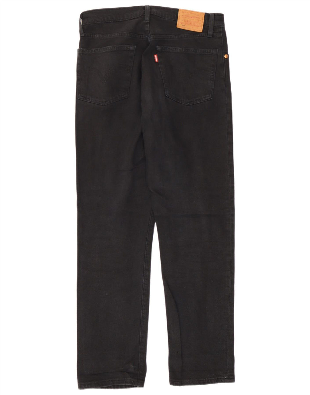 Levi's Mens 501 Straight Jeans W28 L27 Black