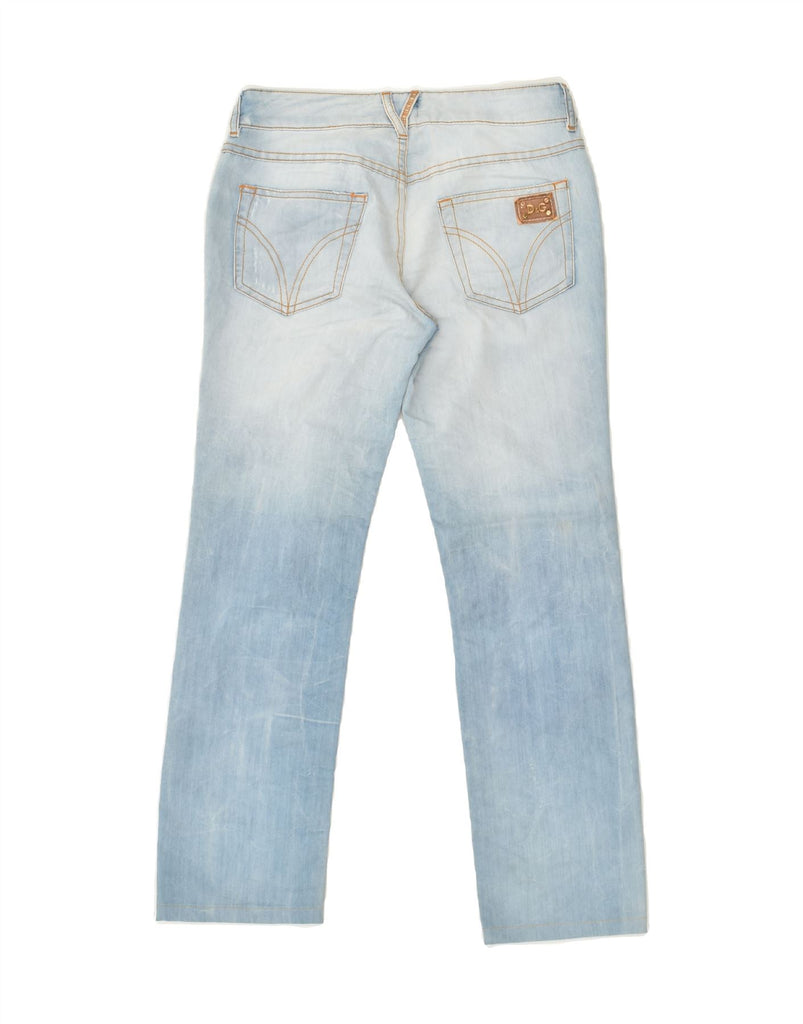 DOLCE & GABBANA Womens Straight Jeans W26 L25 Blue Cotton | Vintage Dolce & Gabbana | Thrift | Second-Hand Dolce & Gabbana | Used Clothing | Messina Hembry 