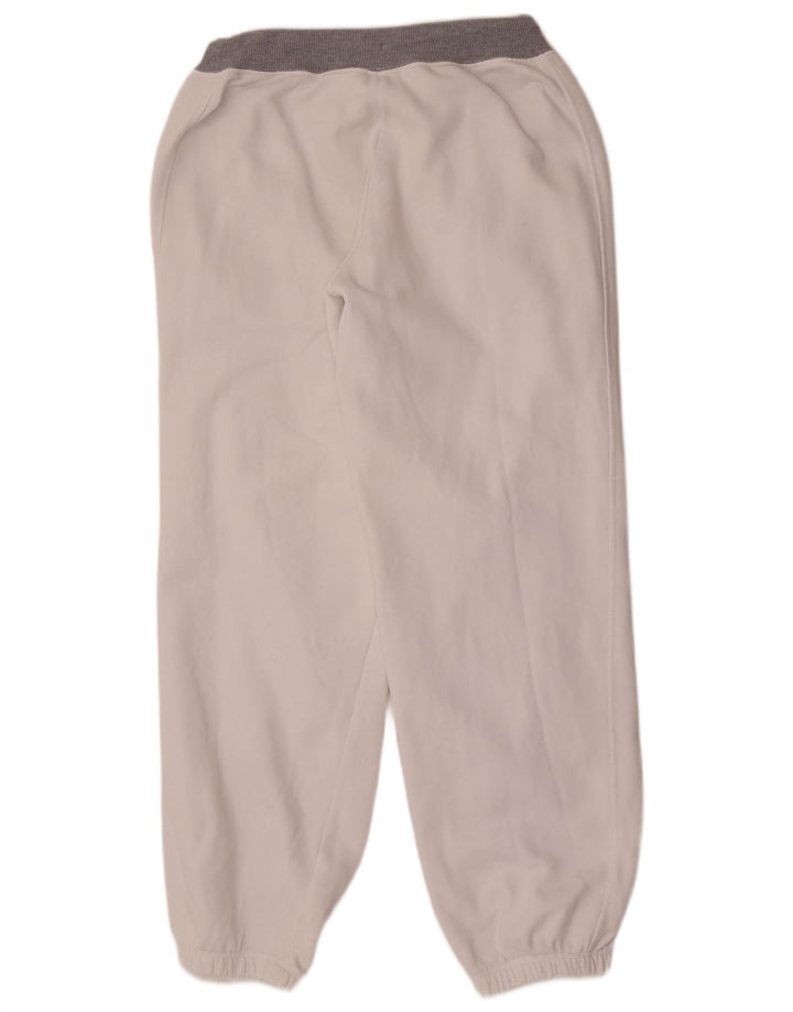 Nike Mens Tracksuit Trousers Joggers Large White Colourblock Cotton