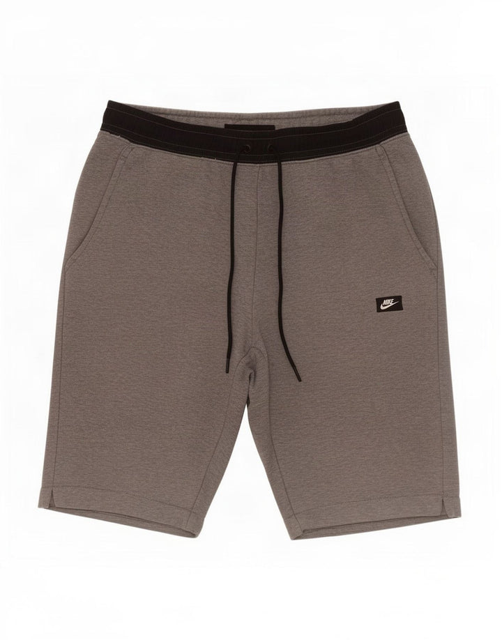 Nike Mens Sport Shorts Medium Grey Colourblock Cotton