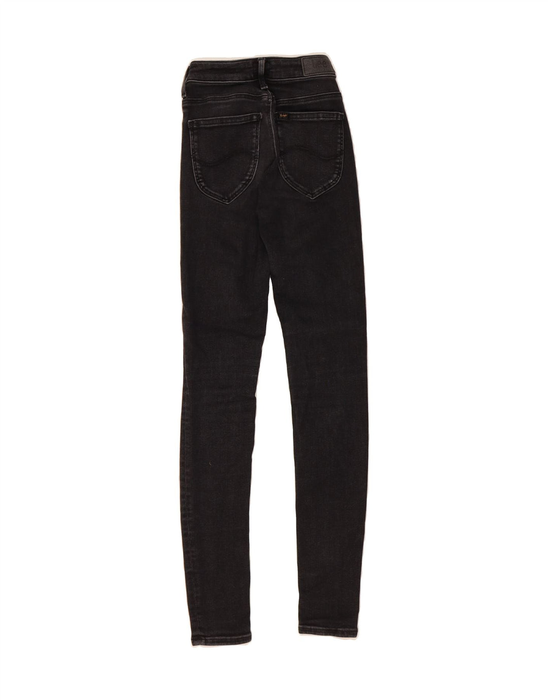 LEE Womens Skinny Jeans W26 L32 Black Vintage Lee and Second-Hand Lee from Messina Hembry 