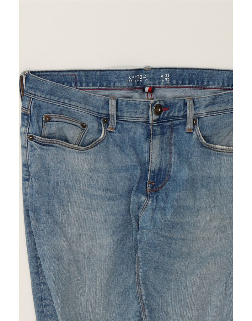 TOMMY HILFIGER Mens Skinny Jeans W32 L32 Blue Cotton Vintage Tommy Hilfiger and Second-Hand Tommy Hilfiger from Messina Hembry 
