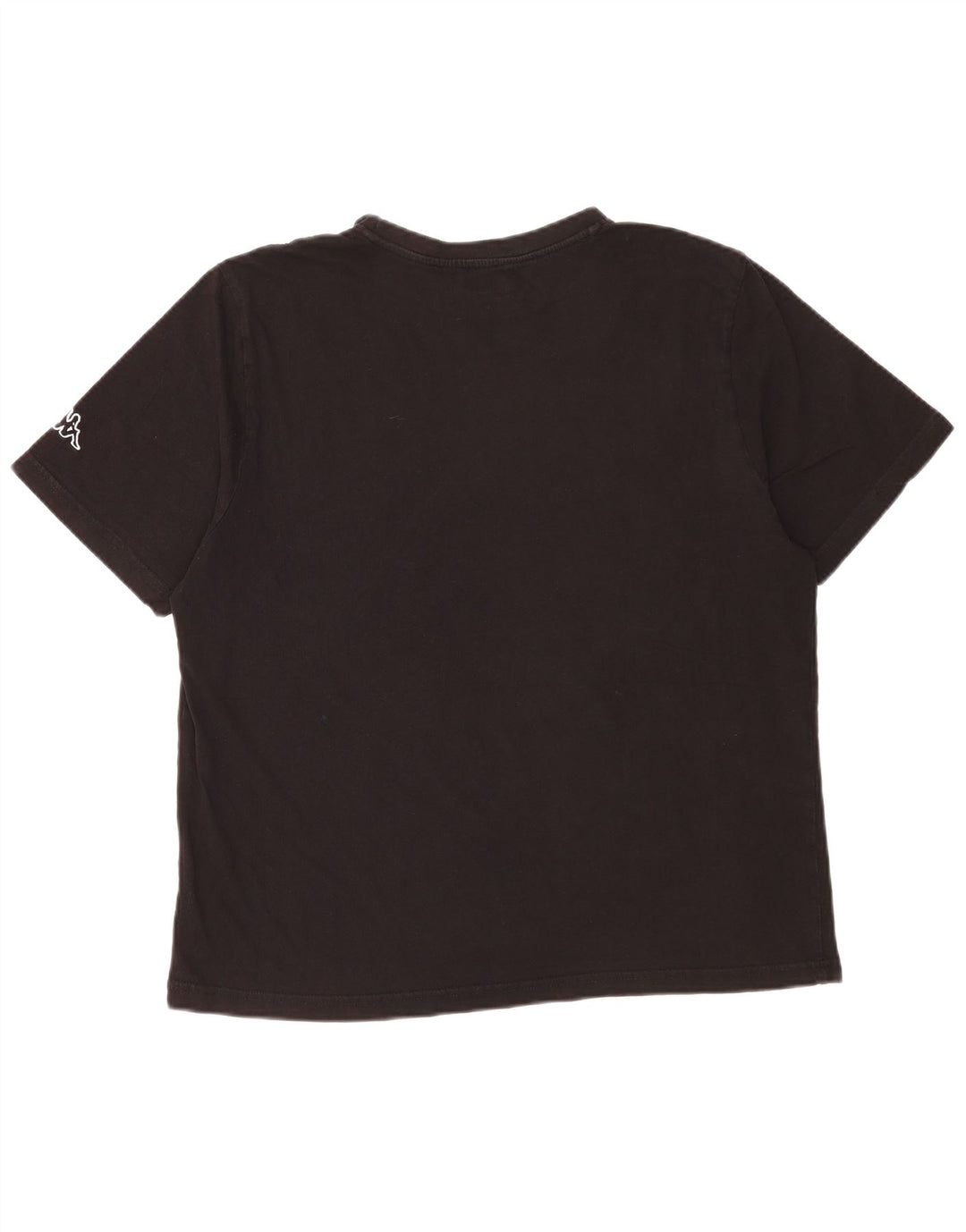 Kappa Mens Graphic T-Shirt Top Large Black
