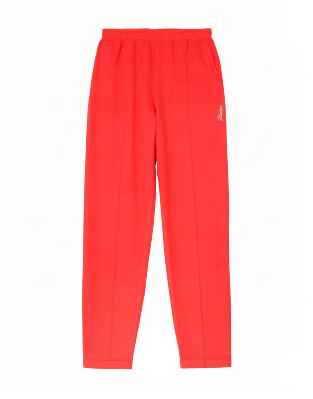 Diadora Mens Straight Tracksuit Trousers XL Red Polyester