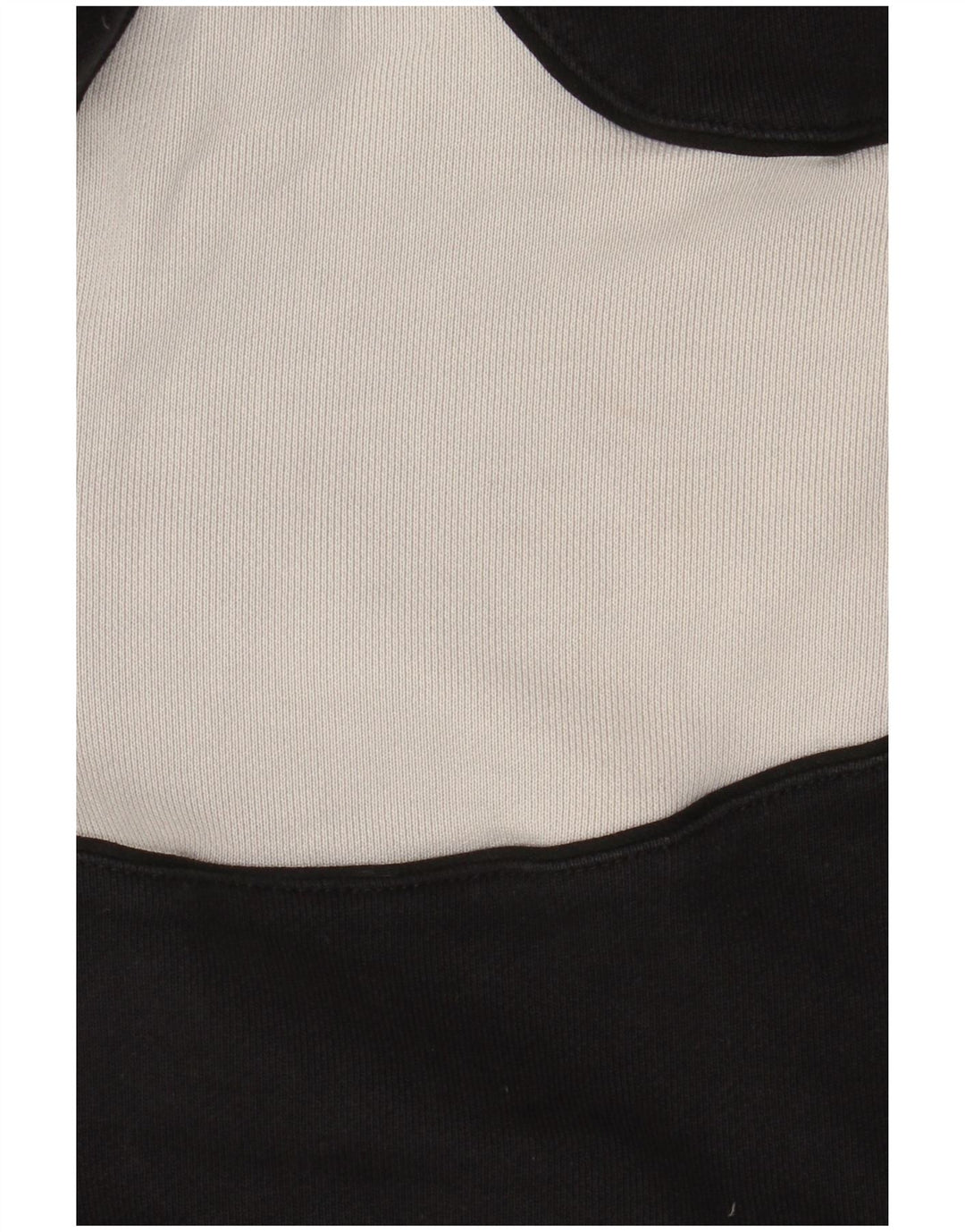 Nike Mens Graphic Zip Neck Hoodie Jumper Large Black Colourblock