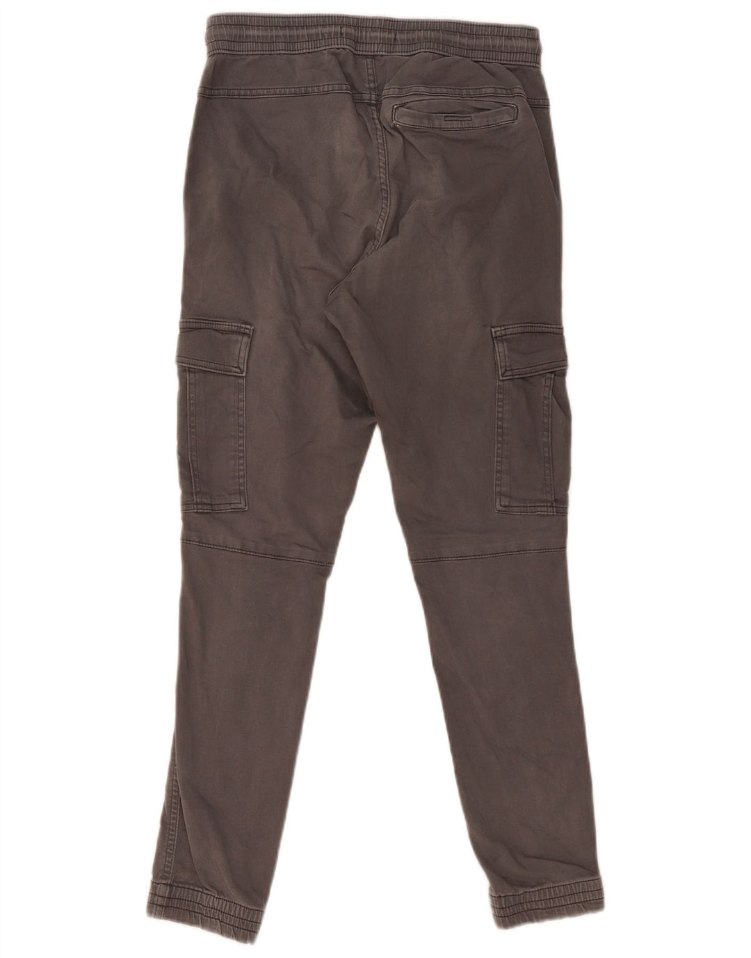 Zara Mens Cargo Joggers Cargo Trousers Small  W30 L29 Grey Cotton