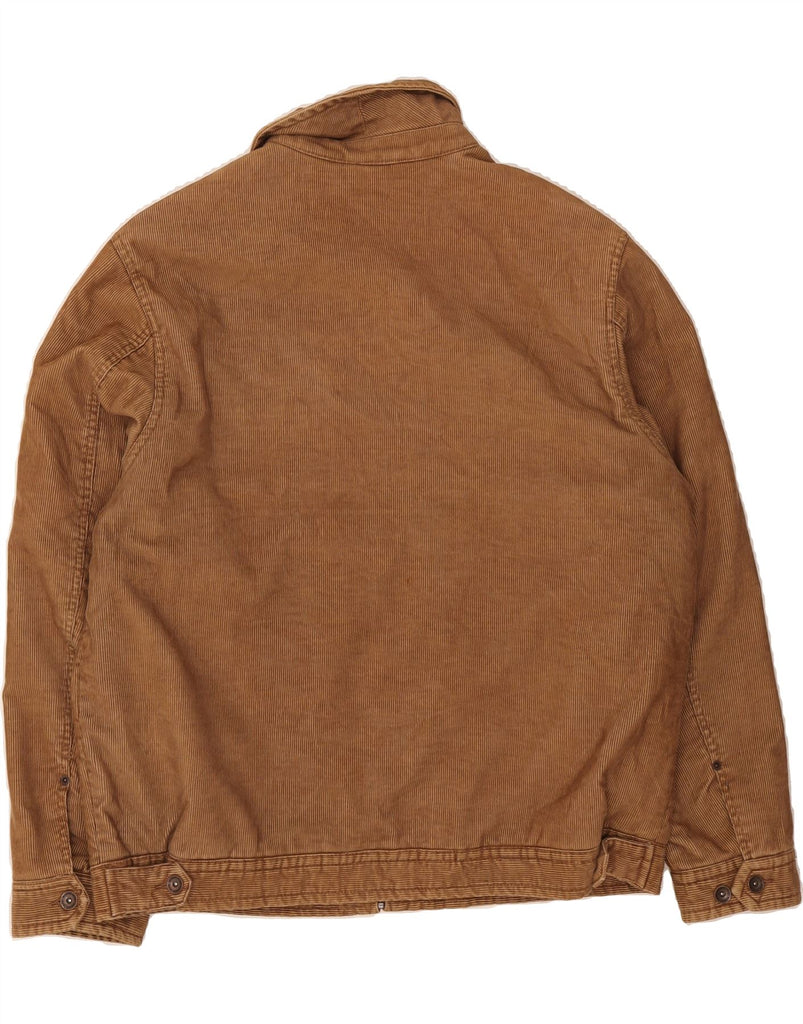 MOSSIMO Mens Corduroy Sherpa Jacket UK 40 Large Brown Vintage Mossimo and Second-Hand Mossimo from Messina Hembry 