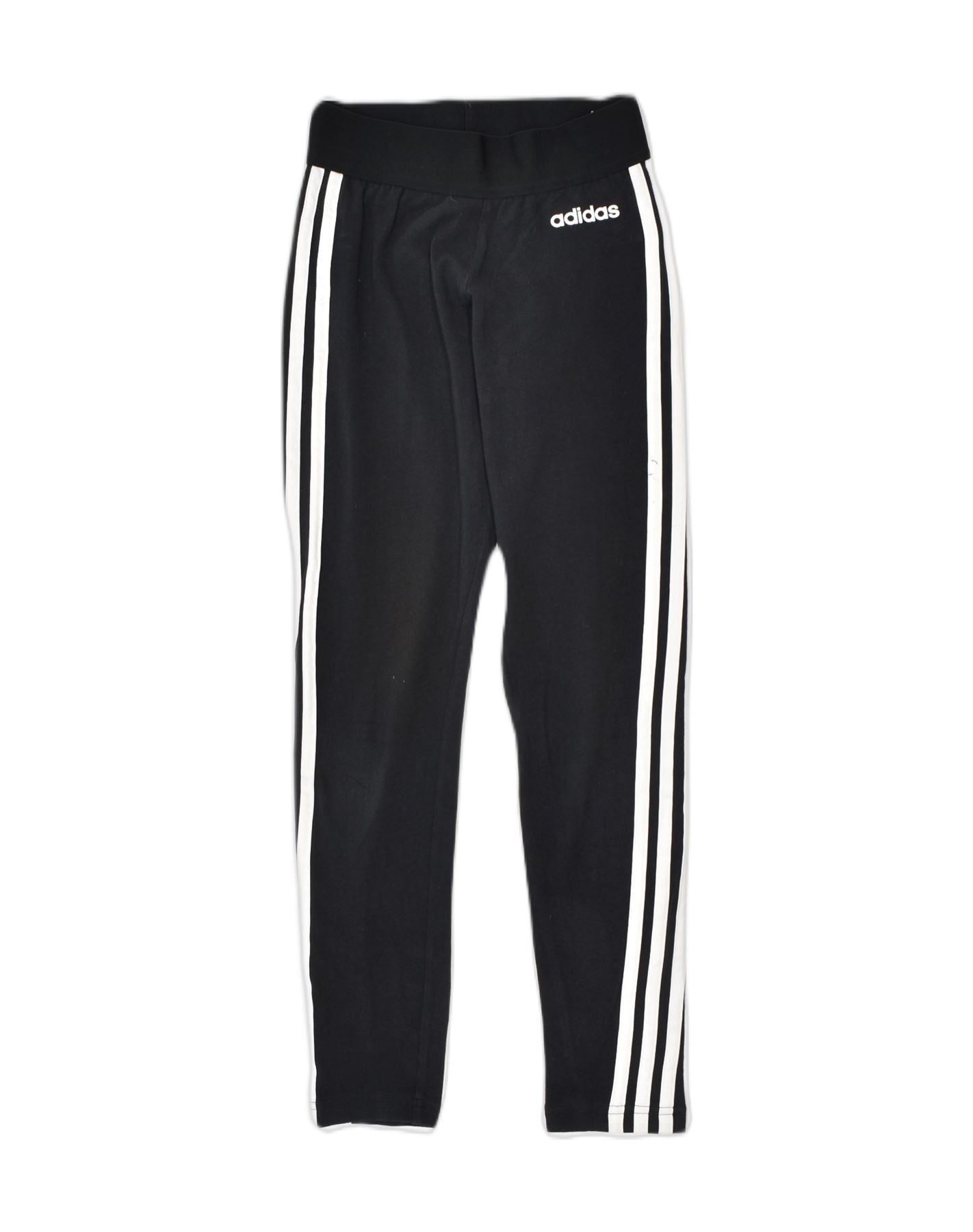 ADIDAS Damen Leggings UK 4-6 XS Schwarz Baumwolle, Vintage- und  Second-Hand-Kleidung online