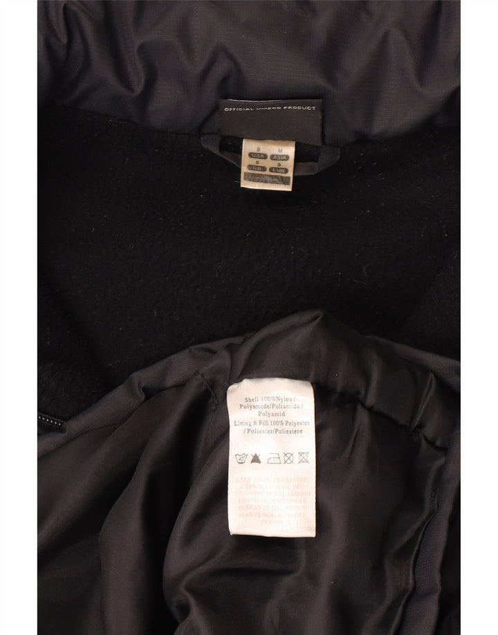 Umbro Mens Hooded Windbreaker Jacket UK 36 Small Black Nylon