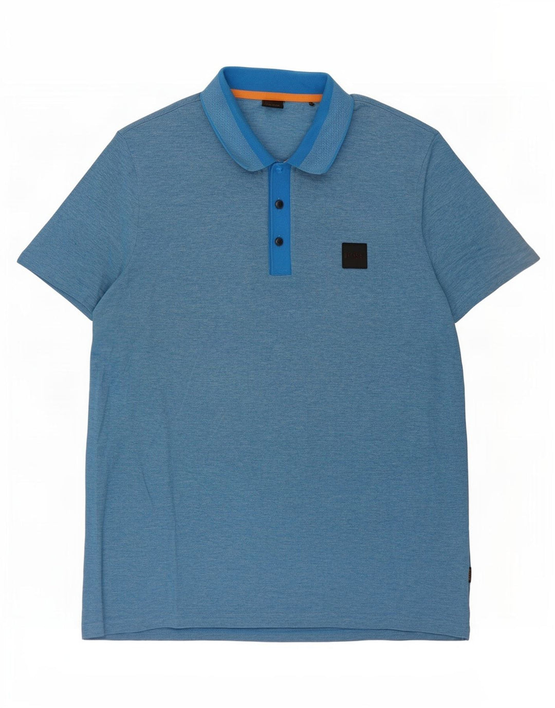 Hugo Boss Mens Polo Shirt 2XL Blue Cotton