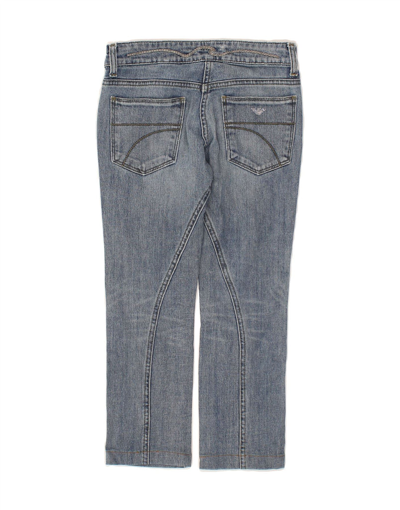 ARMANI Girls Slim Jeans 9-10 Years W24 L21 Blue | Vintage Armani | Thrift | Second-Hand Armani | Used Clothing | Messina Hembry 