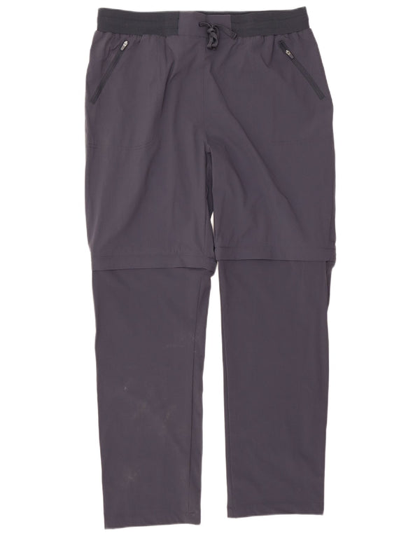 Mountain Warehouse Womens Hiking Trousers UK 18 XL W36 L30 Navy Blue