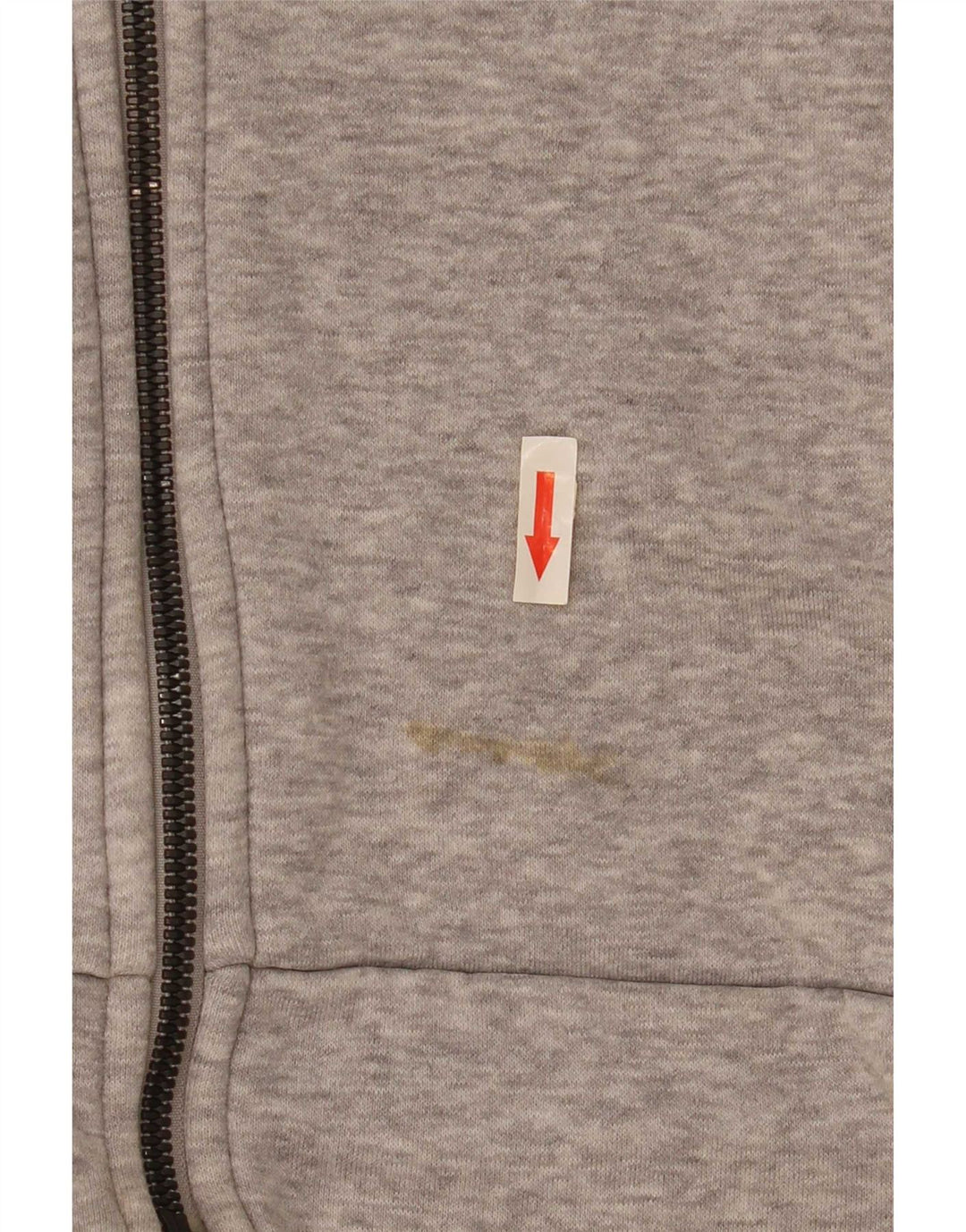 Adidas Mens 3D Arc Zip Hoodie Sweater Medium Grey Cotton