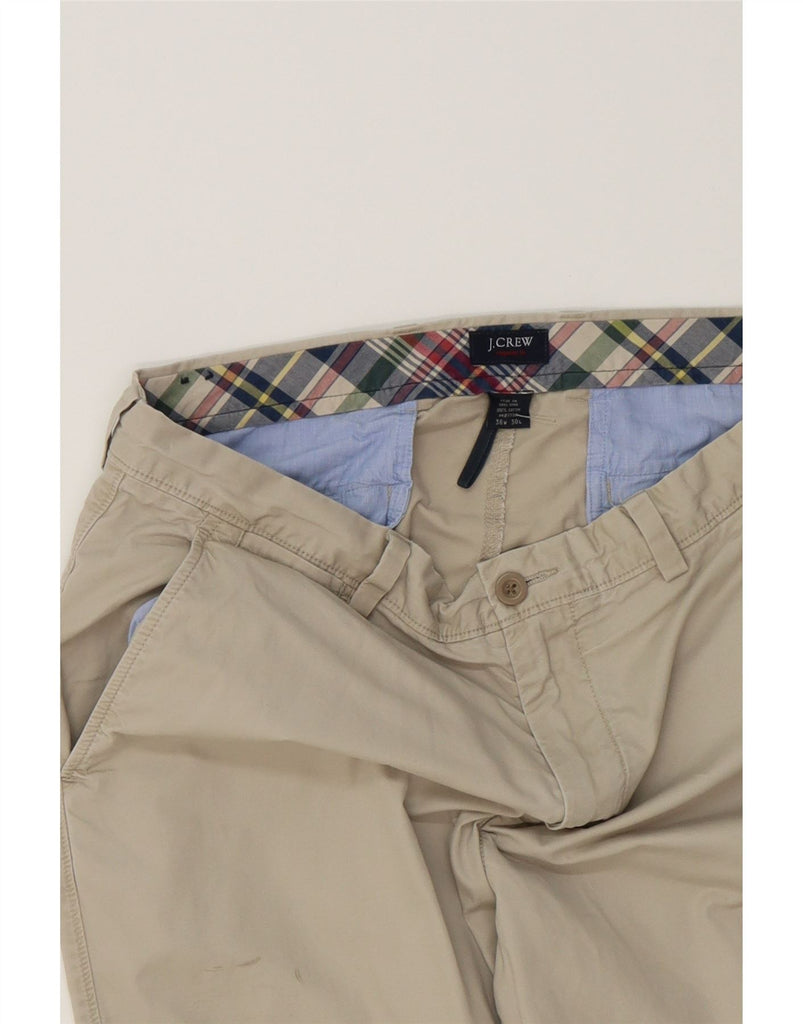 J. CREW Mens Straight Chino Trousers W36 L30 Beige Cotton Vintage J. Crew and Second-Hand J. Crew from Messina Hembry 