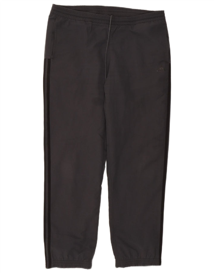 ADIDAS Mens Tracksuit Trousers Joggers UK 40/42 Medium  Grey Polyester