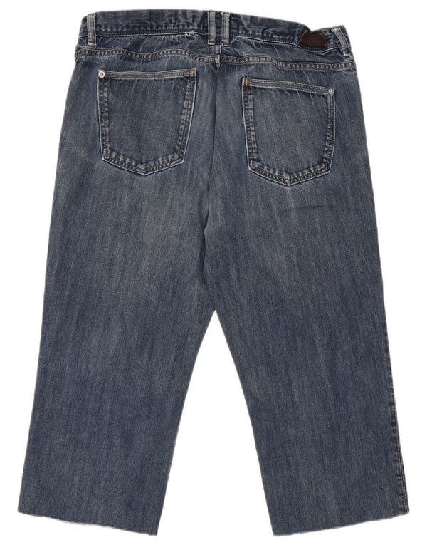 Massimo Dutti Mens Capri Jeans EU 42 Large W32 L20 Blue Cotton