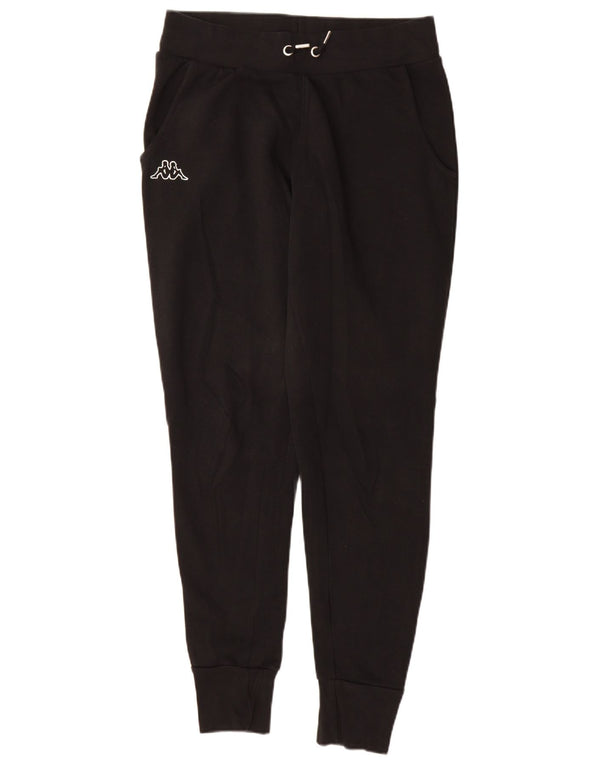 Kappa Womens Tracksuit Trousers Joggers UK 14 Medium  Black