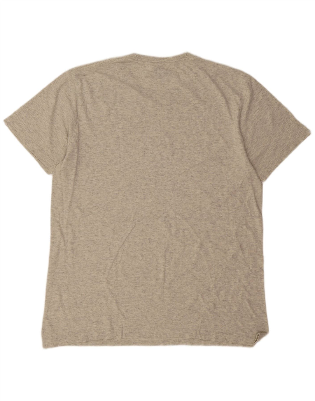Converse Mens Graphic T-Shirt Top XL Grey Flecked