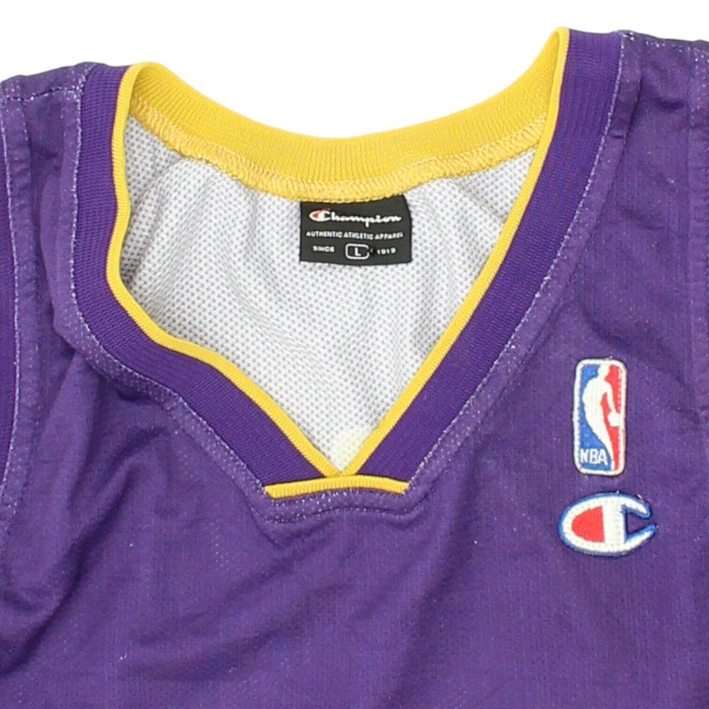 LA Lakers Pau Gasol Champion Mens Purple Jersey | NBA Basketball Tank Top VTG | Vintage Messina Hembry | Thrift | Second-Hand Messina Hembry | Used Clothing | Messina Hembry 