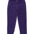 ATHLETA Womens Capri Leggings UK 10 Small  Blue Striped Polyester Vintage Athleta and Second-Hand Athleta from Messina Hembry 