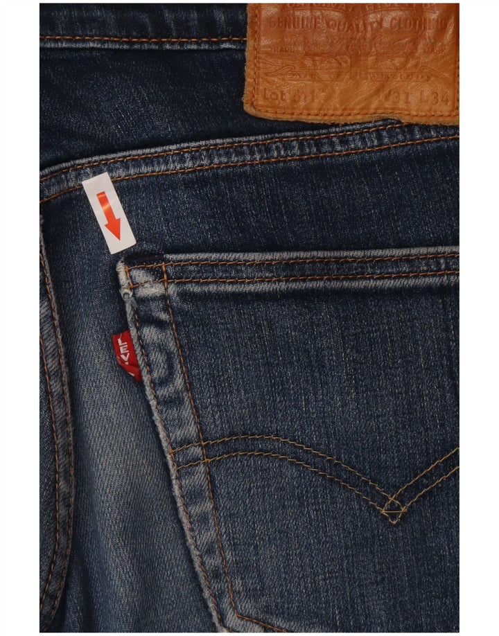 Levi's Mens 511 Slim Jeans W31 L34 Blue Cotton