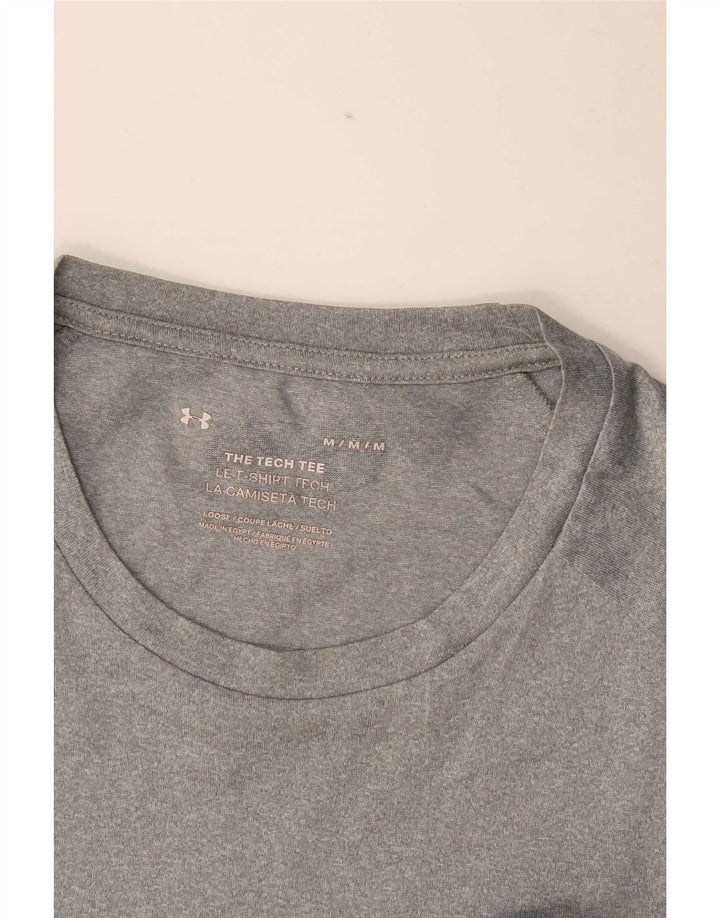 Under Armour Mens T-Shirt Top Medium Grey