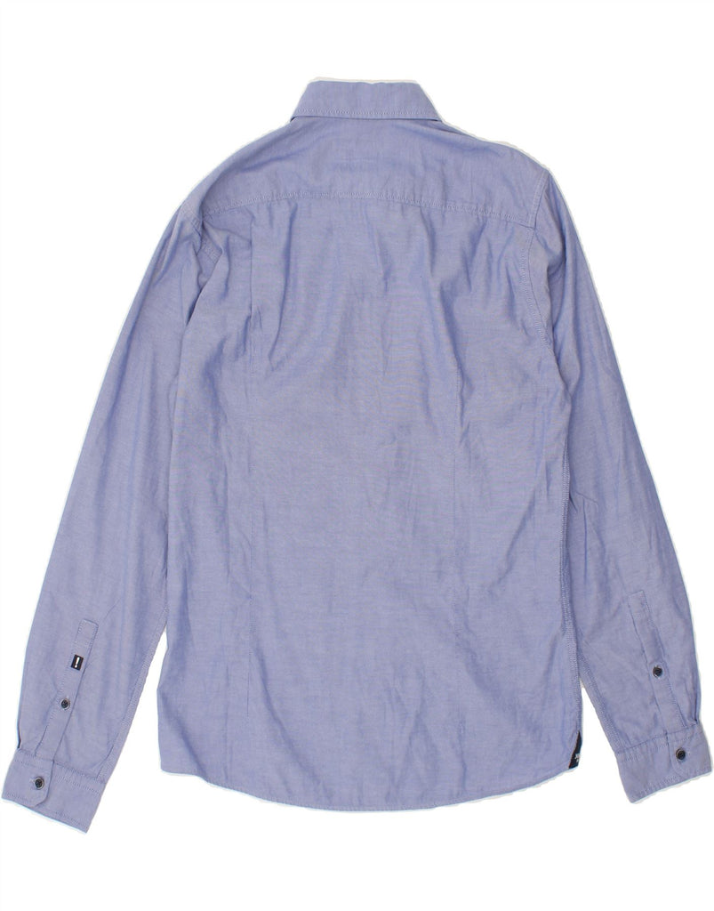 JOOP Mens Shirt Small Blue Cotton Vintage Joop and Second-Hand Joop from Messina Hembry 