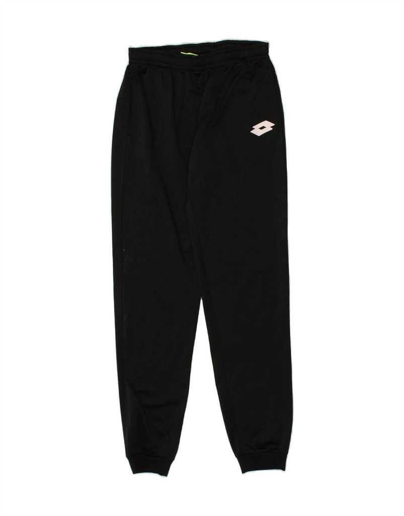 LOTTO Womens Tracksuit Trousers Joggers UK 18 XL Black Polyester Vintage Lotto and Second-Hand Lotto from Messina Hembry 