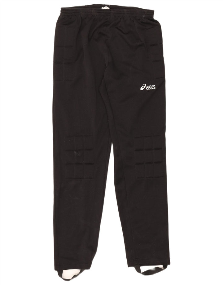 Asics Mens Stirrup Tracksuit Trousers Large  Black Polyester