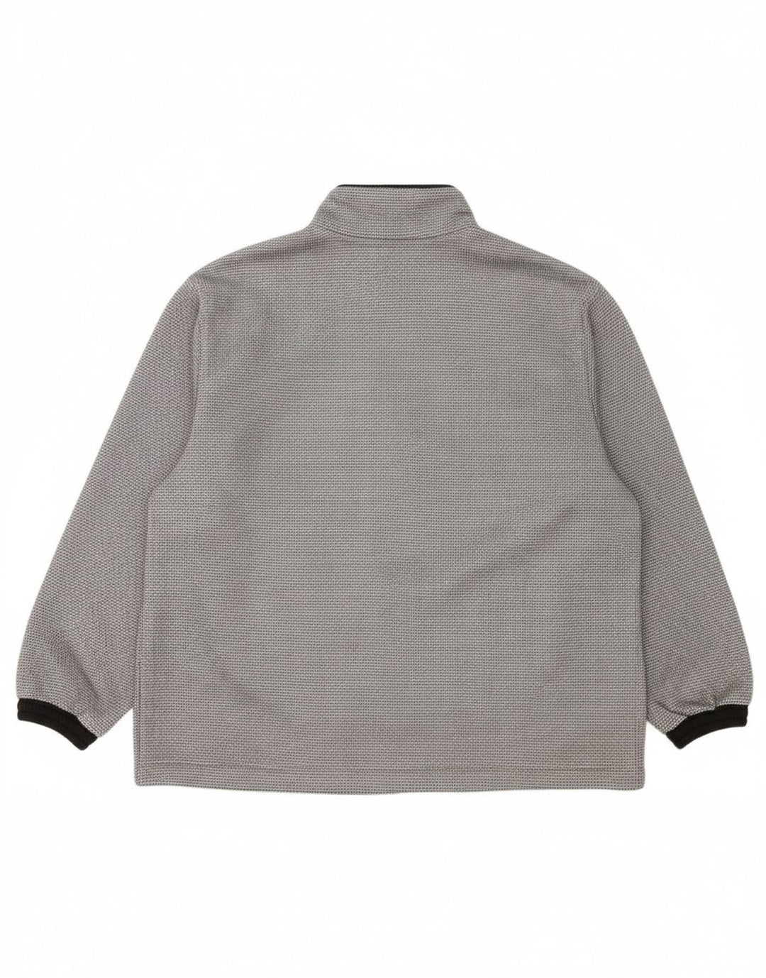 DIADORA Womens Oversized Bomber Jacket IT 48 XL Grey Check Polyester