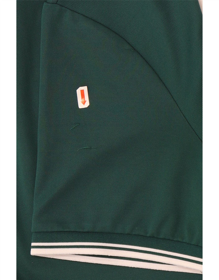 Fila Mens Polo Shirt XL Green Polyester