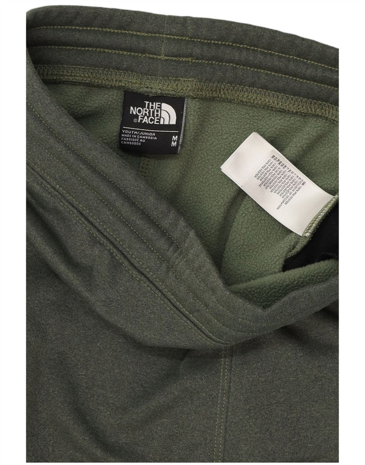 THE NORTH FACE Boys Sport Shorts 9-10 Years Medium Khaki Polyester