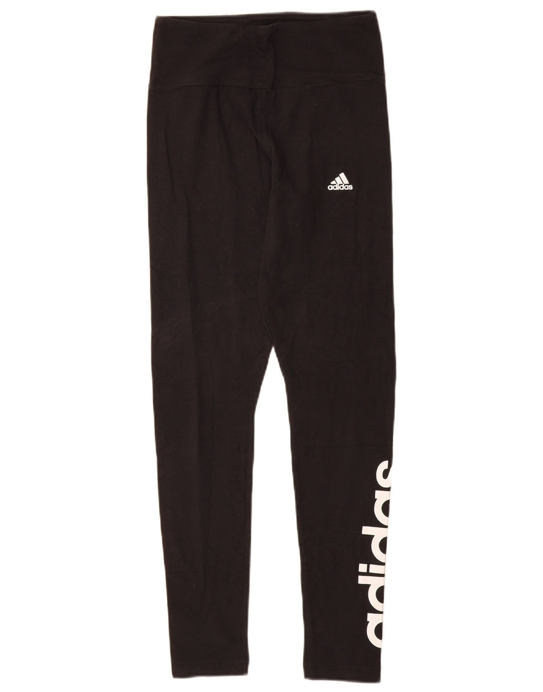 Adidas Womens Graphic Leggings UK 8/10 Small  Black